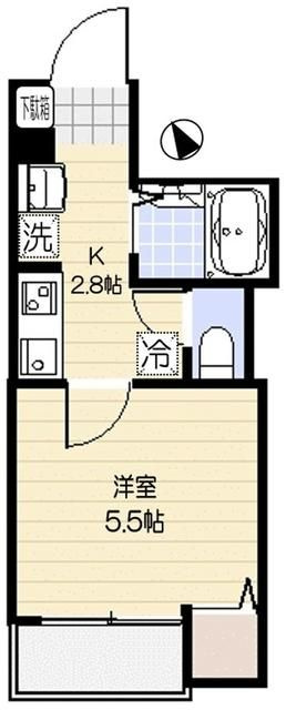 エクセラン大宮の間取り
