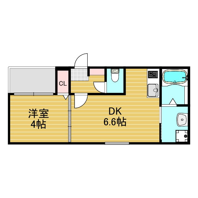 Iris淡路の間取り