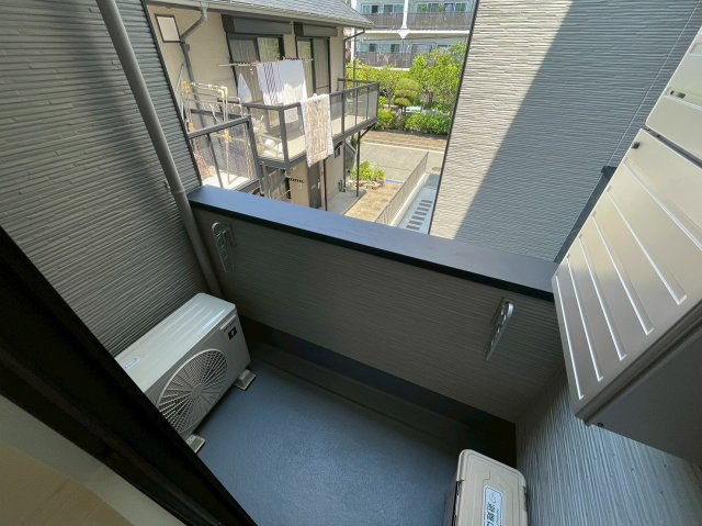 Iris淡路のバルコニー