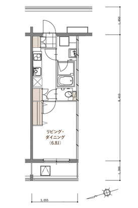 ベラスウィータ高田馬場の間取り