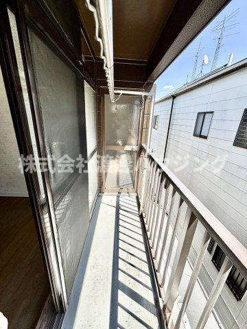 四條畷緑風台一戸建のバルコニー