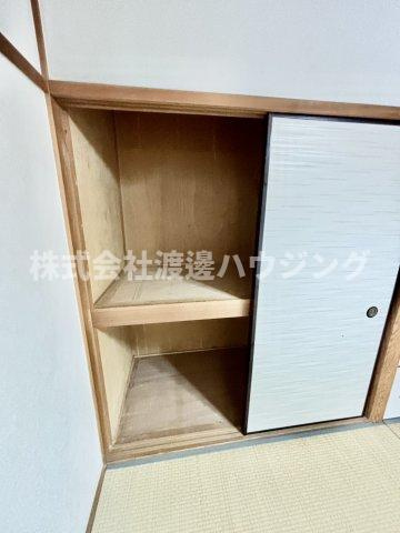 四條畷緑風台一戸建の収納