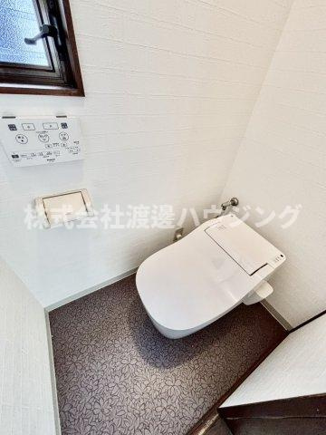 四條畷緑風台一戸建のトイレ