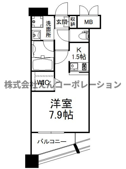 【間取り】 | エンクレスト天神シティ