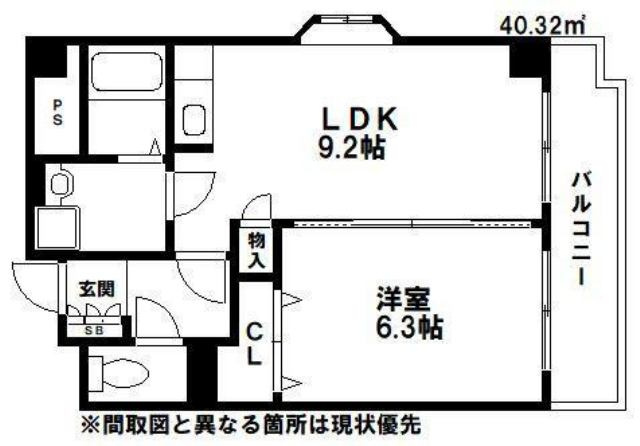 センタービレッジ本町の間取り