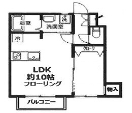アぺリアの間取り|間取りです。