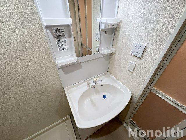 サンヴァリエ津久野７号棟の洗面所