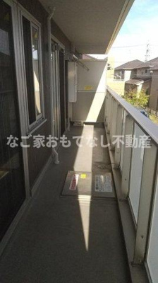 【バルコニー】 | シエルコートⅤ | ※写真は別号室
