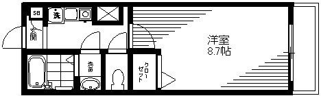 レスツオン天空橋の間取り|間取りです。