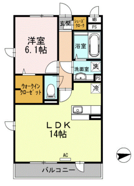 グランテージの間取り