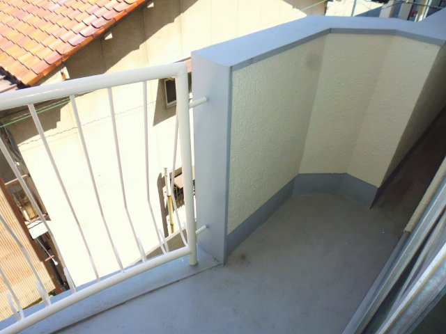 パレスタジオのバルコニー