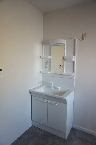 ひたちなか市高場６丁目のアパートの洗面所|シャンプードレッサー