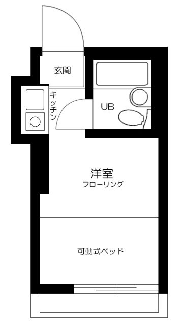 メトリブ三軒茶屋　敷金0礼金0　ネット無料　学生おすすめの間取り