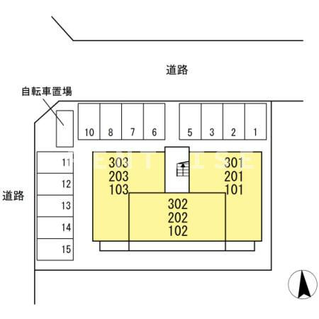 プリムヴェールの玄関
