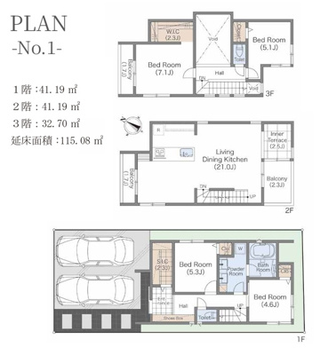 【参考プラン】 | 【仲介手数料５０％（２９０万円）ＯＦＦ！】■容積率２００％■前面道路幅８ｍ■学芸大学駅１４分