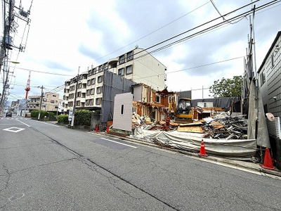 【外観】 | 【仲介手数料５０％（２９０万円）ＯＦＦ！】■容積率２００％■前面道路幅８ｍ■学芸大学駅１４分