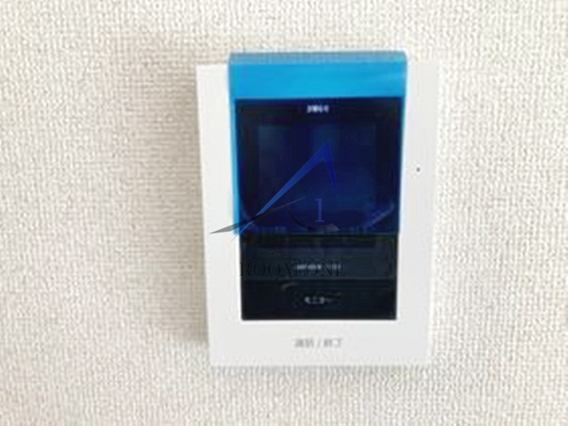 キャッスルコンフォートのセキュリティ|モニター付きインターホンです。