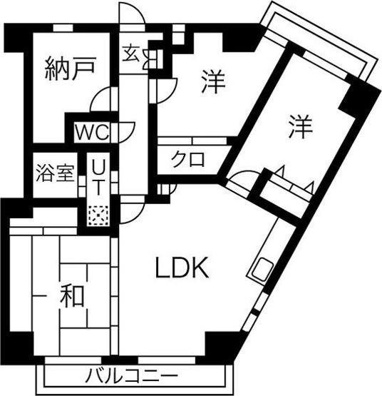 【間取り】 | ヴィアーレマルフク南館
