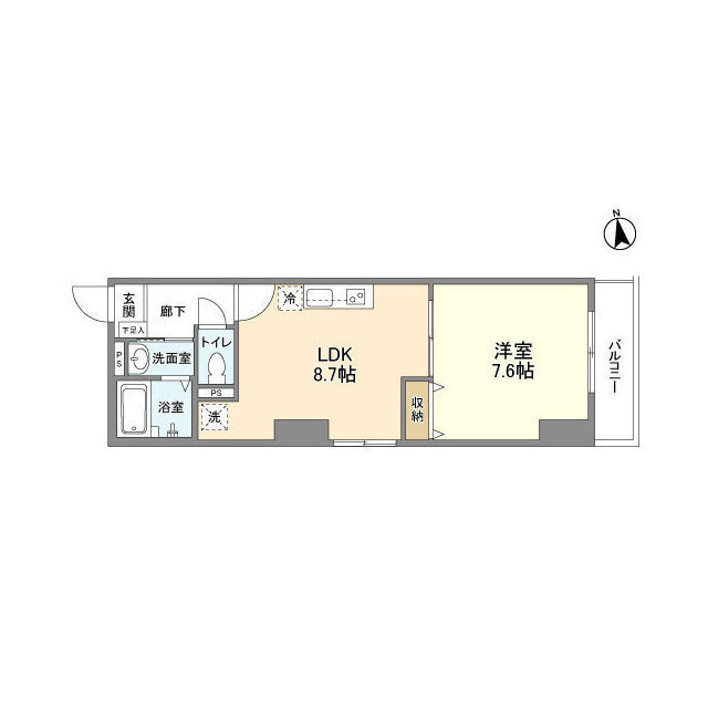 シャルム東陽の間取り