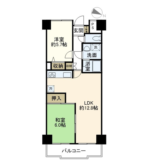 【間取り】 | コーラル東戸塚 | カップル、ファミリーにおすすめの間取り ！