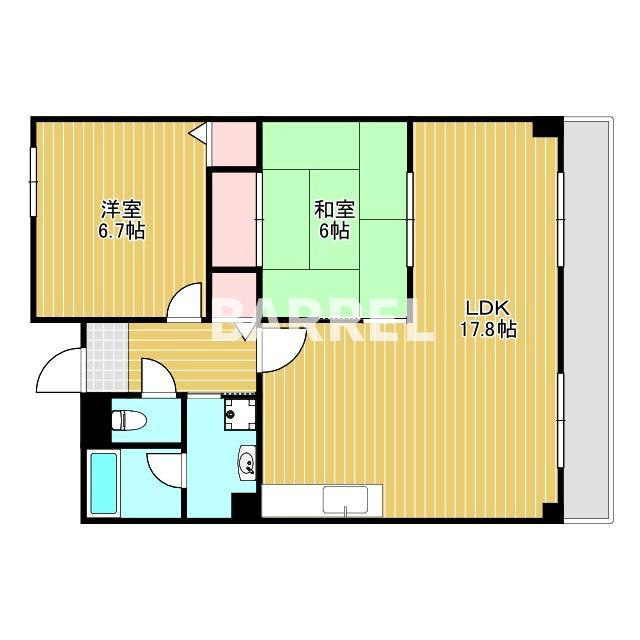 ルミエール西緑丘の間取り
