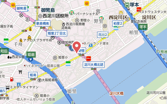 【地図】 | サムティ姫島FELICETO