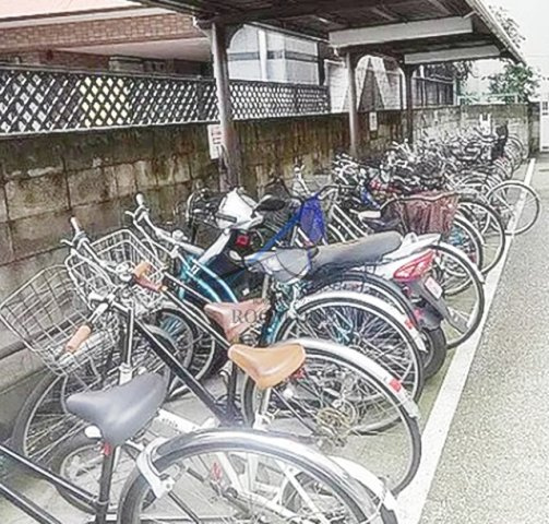 ライオンズマンション御徒町第３のその他共用部分|駐輪場です。