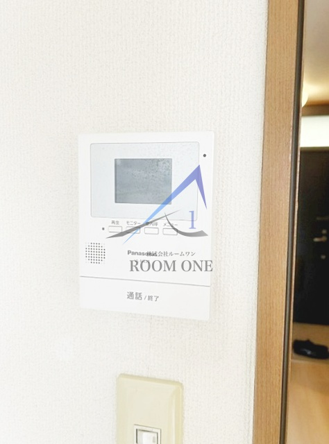 エーデルハイム永福のセキュリティ|モニター付きインターホンです。