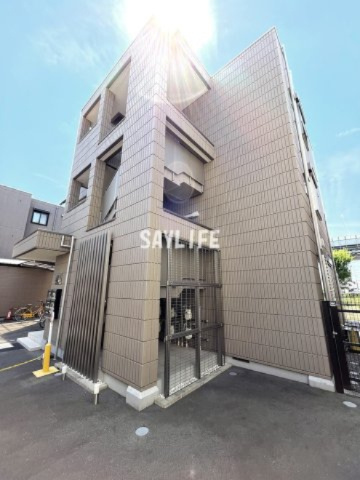 ヘーベル北村の外観|外壁には耐火性に優れた軽量コンクリートを使用しております。