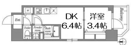 【間取り】 | エスリードレジデンス都島デュオ