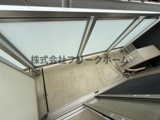 三鷹市牟礼４丁目の賃貸マンションのバルコニー