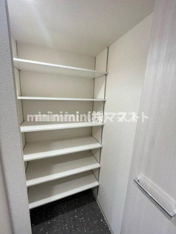 プレサンス大国町ラヴェニールの収納