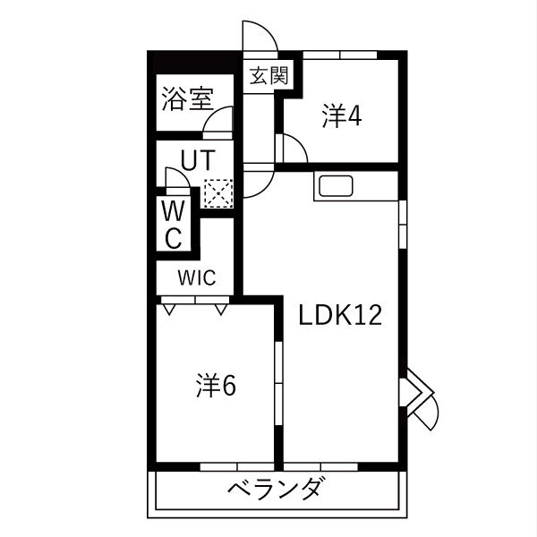 コスモタウンの間取り