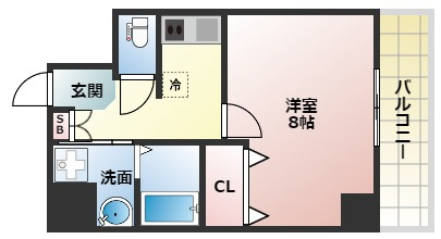 【間取り】 | プライムコート天王寺町