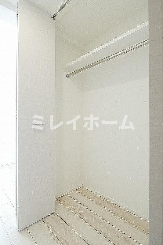 プレミアムキューブ武蔵新田の収納