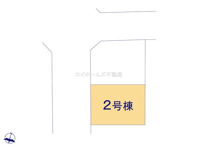 【区画図】 | 名古屋市瑞穂区白砂町４丁目48『仲介料無料』新築戸建て | 2号棟