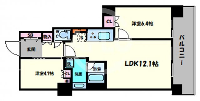 エル・セレーノ上本町レジデンス　桃陽小学校区の間取り| エルセレーノ上本町レジデンス　間取り