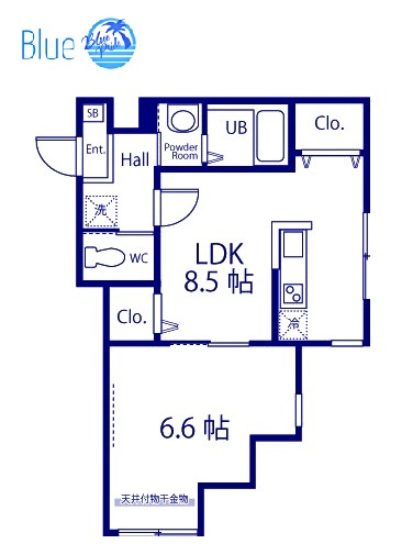 【間取り】 | ハーミットクラブハウス戸塚グラン 