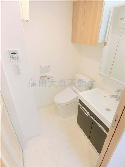 HY's flatハイズフラット糀谷の洗面所
