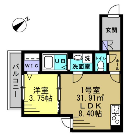 【間取り】 | AJ津田沼Ⅴ