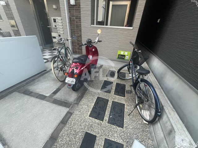 ハーモニーテラス歌島Ⅴのその他共用部分|駐輪場