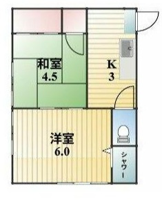メゾン志賀の間取り
