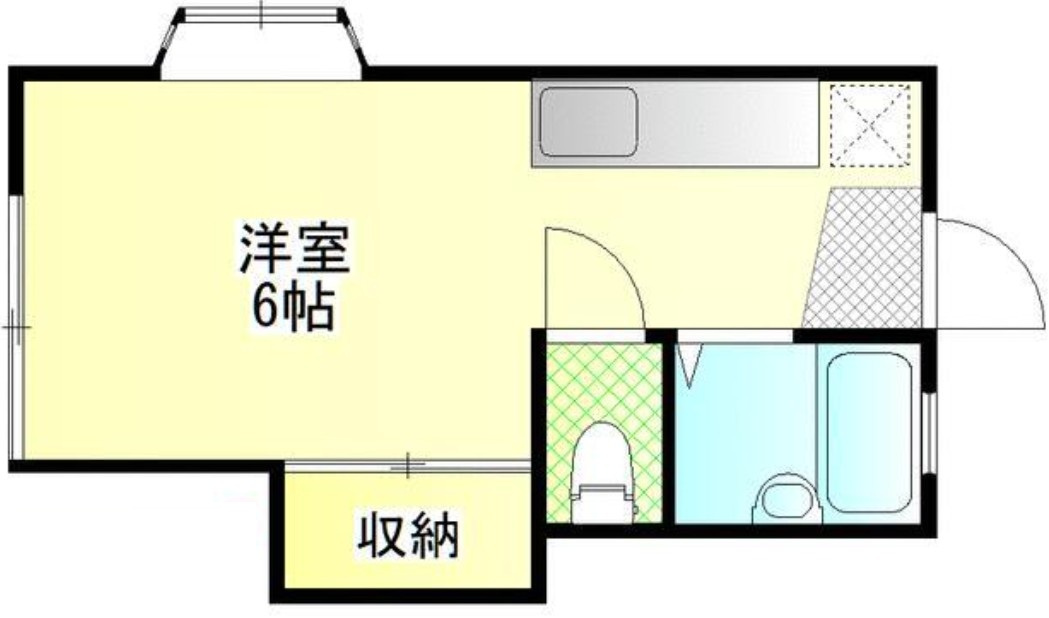 メゾンカトレアの間取り|間取りです。