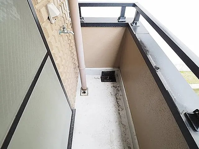 神戸市東灘区本庄町３丁目の賃貸マンションのバルコニー