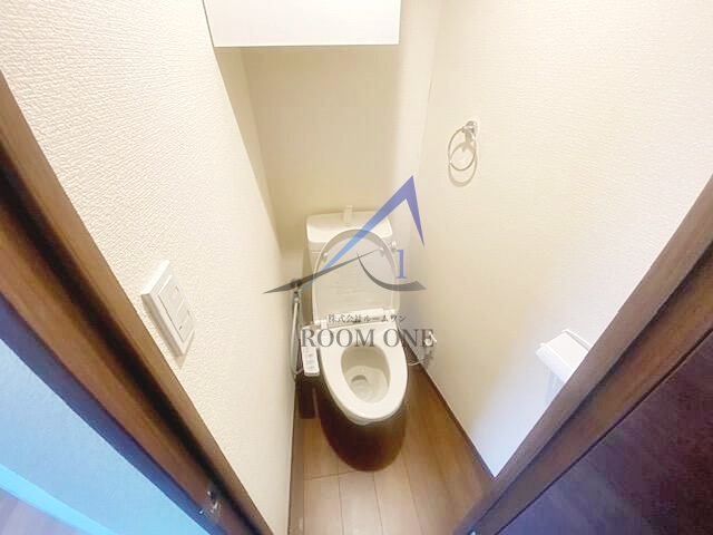 ルームズ市谷Ａ棟のトイレ|トイレです。
