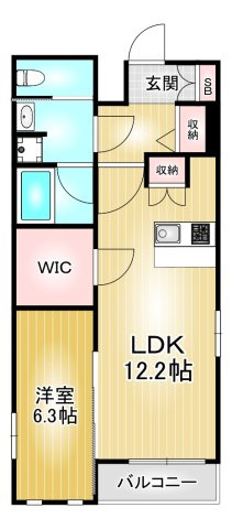 ディオール ナゴヤ｜名古屋市の賃貸ならMy賃貸の間取り|ディオール ナゴヤ