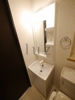 ライジングプレイス桜木町の洗面所