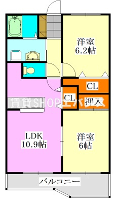 【間取り】 | サニードエルⅢ
