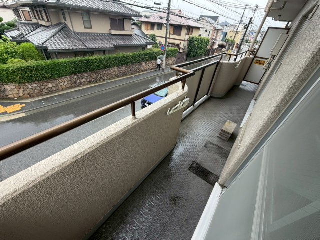 神戸市東灘区魚崎北町４丁目の賃貸マンションのバルコニー