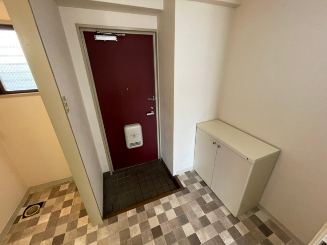 芦屋市竹園町の賃貸マンションの玄関